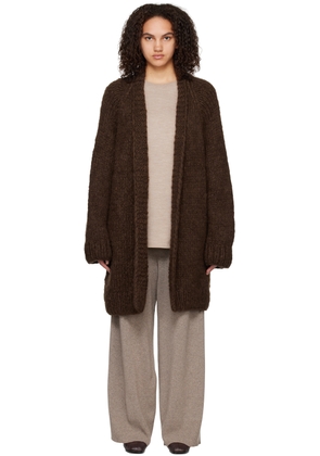 The Row Brown Linares Cardigan