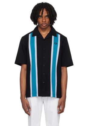 Fred Perry Black & Blue Revere Shirt