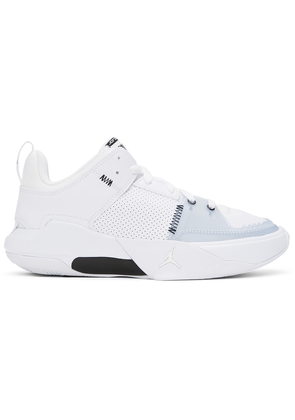 Nike Jordan Kids White Jordan One Take 5 Big Kids Sneakers
