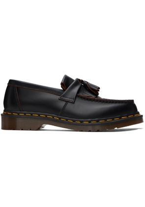 Dr. Martens Black 'Made In England' Adrian Loafers