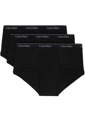 Calvin Klein Underwear Three-Pack Black Classic Fit Briefs