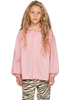 maed for mini Kids Pink Sappy Salmon Shirt