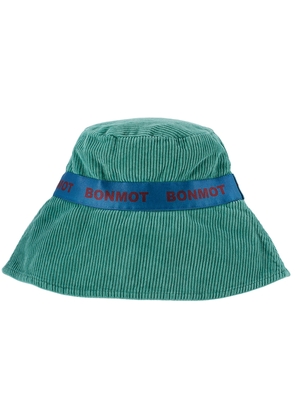 Bonmot Organic Kids Green Corduroy Bucket Hat