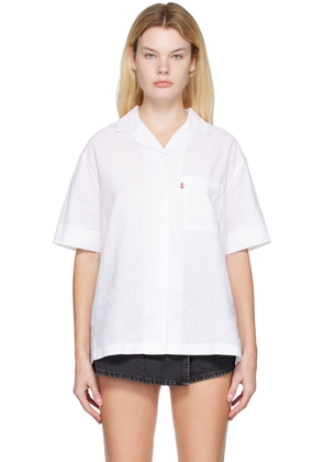 Levi's White Ari Resort Shirt