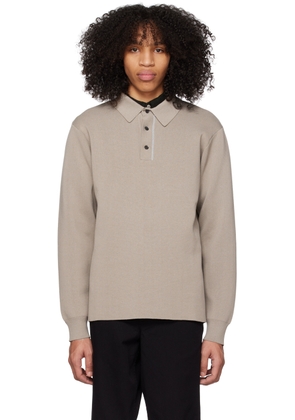 NORSE PROJECTS Taupe Ruben Milano Polo