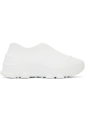 Givenchy White Monumental Mallow Low-Top Sneakers