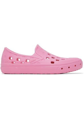 Vans Kids Pink Slip-On TRK Little Kids Sneakers