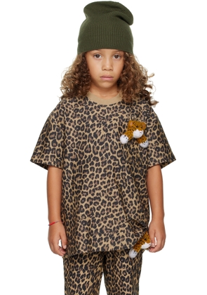 doublet SSENSE Exclusive Kids Brown 'With My Friend' T-Shirt