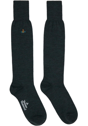 Vivienne Westwood Gray Uni Sock