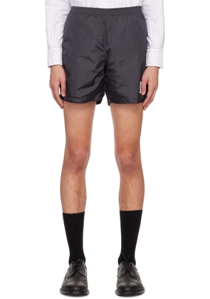 Thom Browne Gray Rugby Shorts