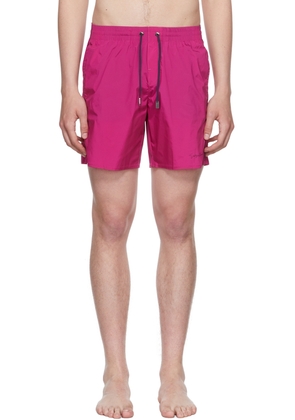 Giorgio Armani Pink Nylon Swim Shorts