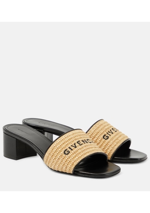 Givenchy 45 logo embroidered mules
