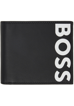 BOSS Black Printed Wallet