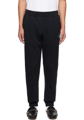 PS by Paul Smith Black Happy Lounge Pants