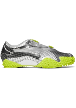 Ottolinger Silver & Green Puma Edition Mostro Lo Sneakers