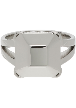 IN GOLD WE TRUST PARIS Silver Solitaire Ring