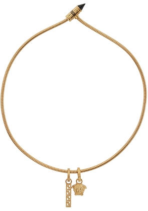 Versace Gold Resina Necklace