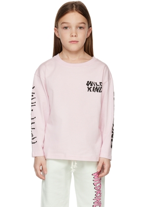 Wildkind Kids Pink Jian Long Sleeve T-Shirt
