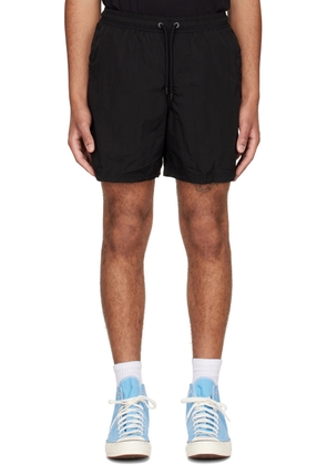 FRAME Black Nylon Shorts
