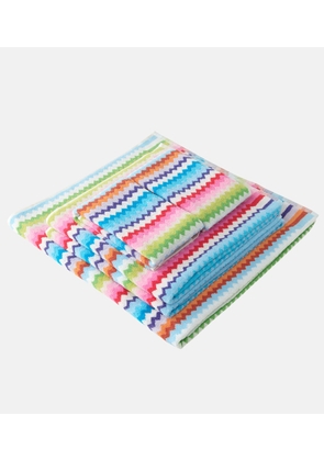 Missoni Riverbero set of 5 Zigzag cotton terry towels
