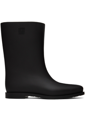 TOTEME Black 'The Rain' Boots