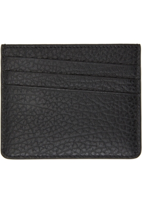 Maison Margiela Black Leather Card Holder