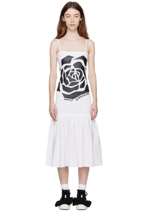 KIMHĒKIM SSENSE Exclusive White Rosamund Midi Dress