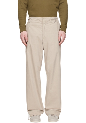 Seventh SSENSE Exclusive Taupe Combats 410 Trousers