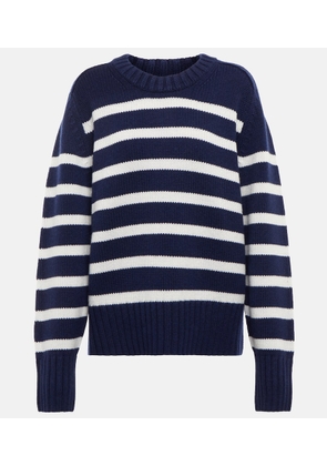 Khaite Mae striped cashmere sweater