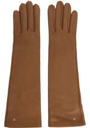 Max Mara Brown Afidee Gloves