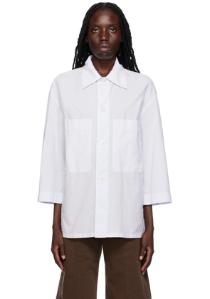 LEMAIRE Blue Military Shirt
