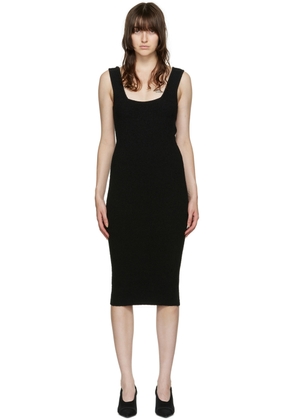WARDROBE.NYC Black Sleeveless Midi Dress