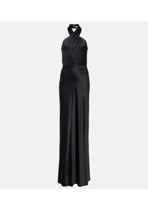 Veronica Beard Alberta silk-blend maxi gown