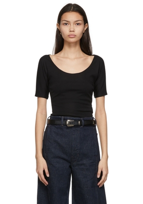 LEMAIRE Black Second Skin T-Shirt