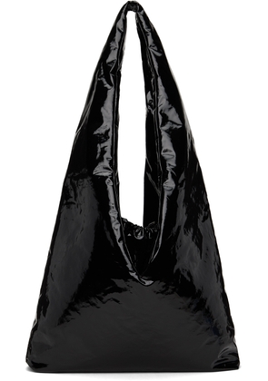 KASSL Editions Black Medium Anchor Crossbody Bag