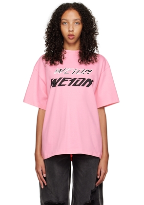 We11done Pink Speed T-Shirt