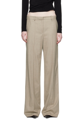 Magda Butrym Taupe Two-Pocket Trousers