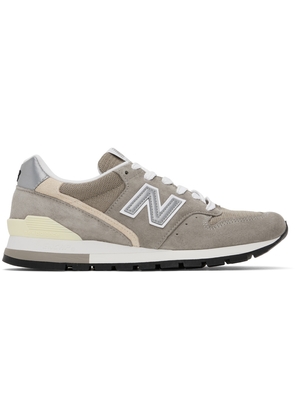 New Balance Taupe Made in USA 996 Sneakers