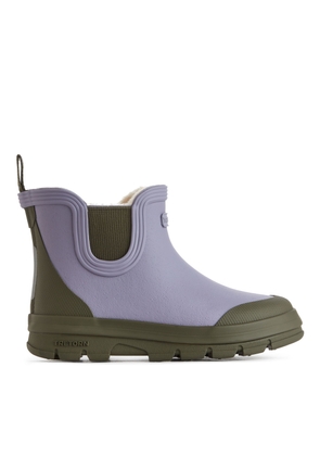 Tretorn Winter Kids Chelsea Boots - Purple