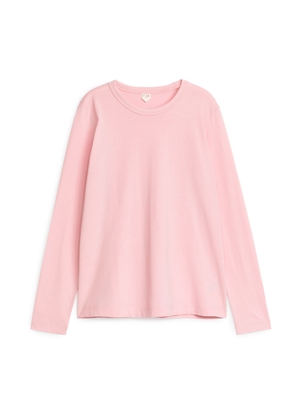 Long-Sleeved T-Shirt - Pink