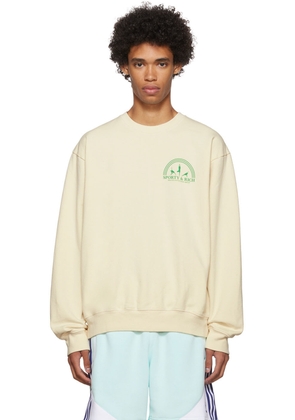 Sporty & Rich Off-White Fitness Group Sweatshirt
