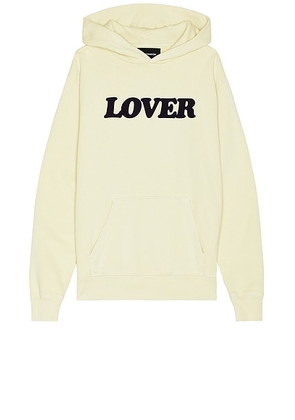 Bianca Chandon Lover Logo Hoodie in Light Khaki - Taupe. Size L (also in M, S, XL, XXL).