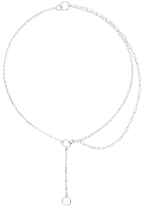 Maria Black Silver Cocktail Necklace