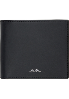A.P.C. Black Bifold Wallet