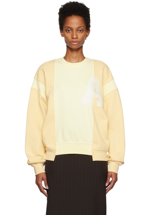 AMBUSH Yellow Varsity Sweatshirt