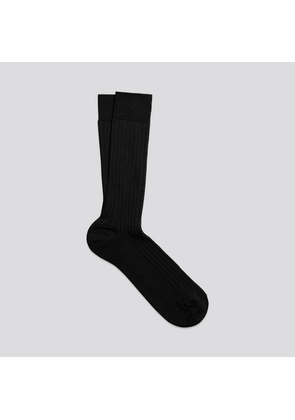 The Merino Sock Black
