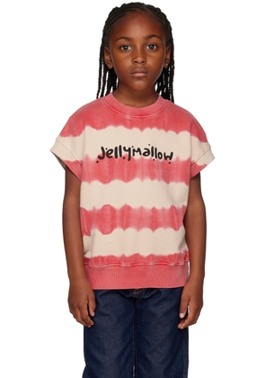 Jellymallow Kids Pink Tie-Dye Vest