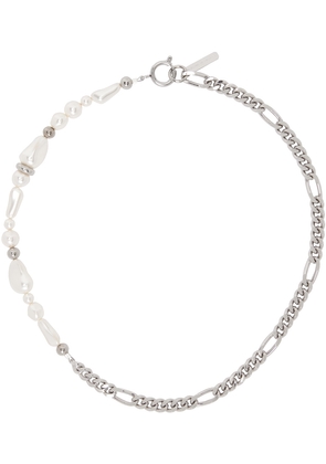 Justine Clenquet Silver Charly Necklace