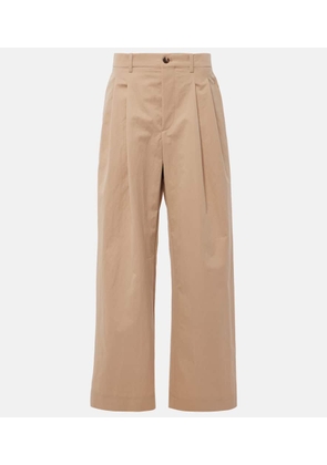 Wardrobe.NYC Drill Chino cotton-blend wide-leg pants