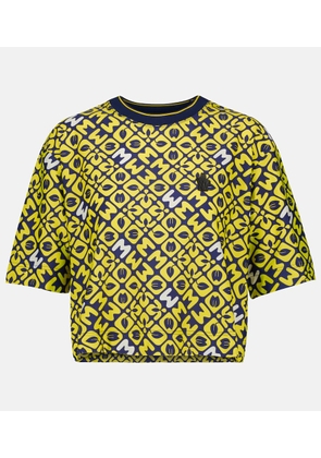 Moncler Grenoble Printed cropped T-shirt